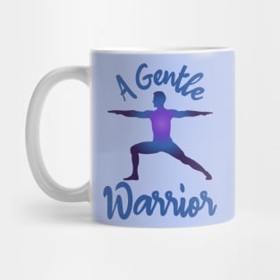A Gentle Warrior Yoga Pose Mug